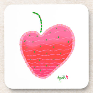 Strawberry coaster