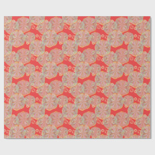 Strawberry Cocktail Wrapping Paper