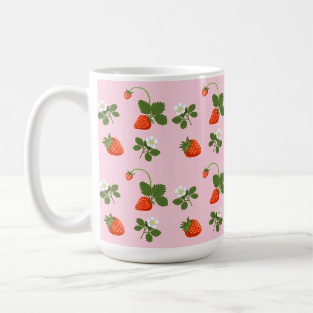 Strawberry Coffee Mug (Left)