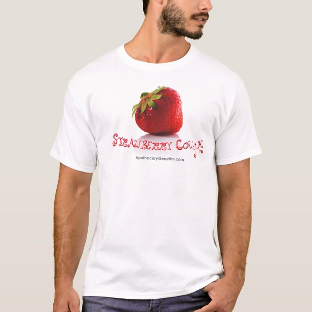 STRAWBERRY COUGH™ White T-Shirts (Front)
