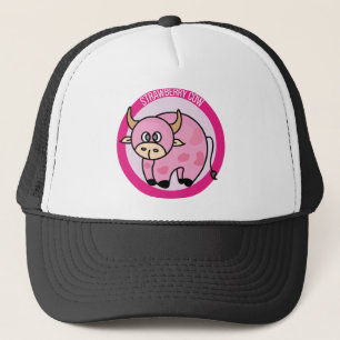Strawberry Cow Costume Cute Design Ideas Cartoon Trucker Hat