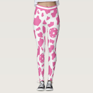 🍓🐄Strawberry cow pickleball Leggings