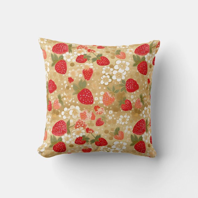 Strawberry Cushion (Front)