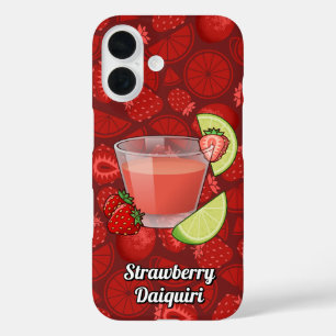 Strawberry Daiquiri iPhone 16 Case