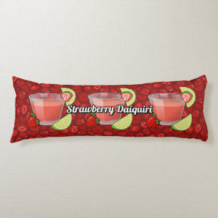 Strawberry Daiquiri Cocktail Body Cushion