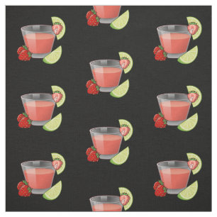 Strawberry Daiquiri Fabric