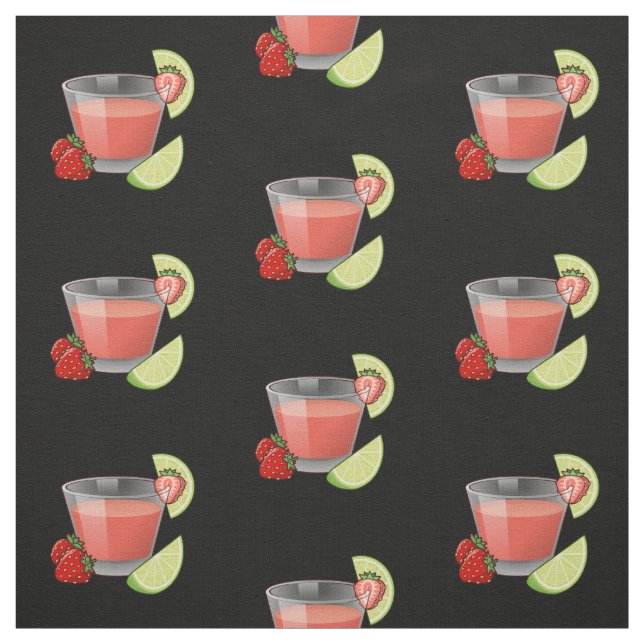 Strawberry Daiquiri Fabric (Swatch)