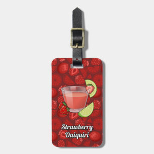 Strawberry Daiquiri Luggage Tag