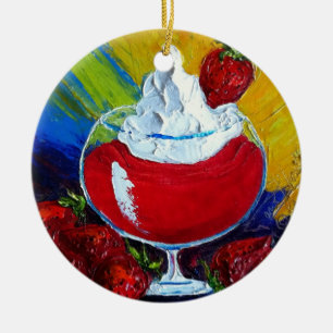 Strawberry Daiquiri Ornament