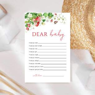 Strawberry Dear Wishes for baby game