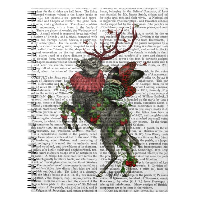 Strawberry Deer Notebook (Front)