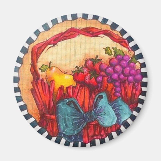 Strawberry Delight Magnet (Front)