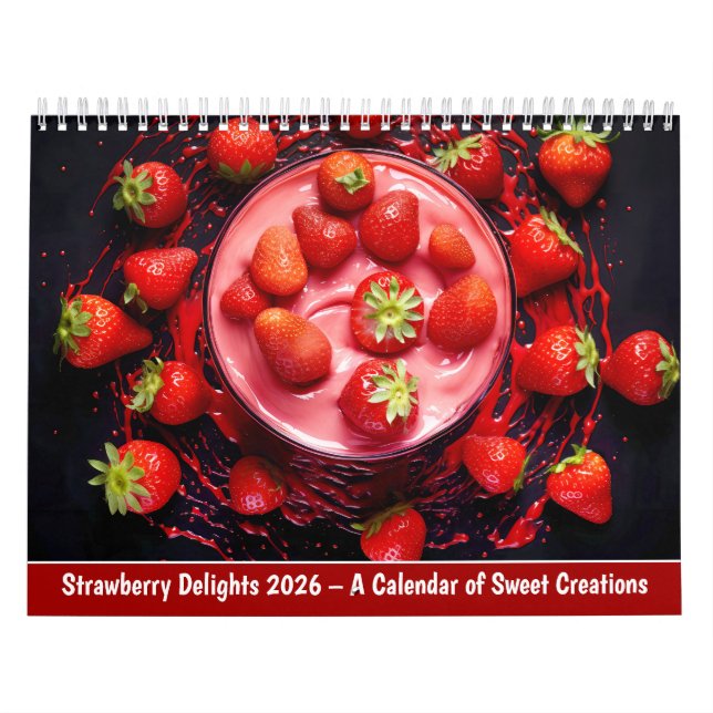 Strawberry Delights 2026 – A Calendar of Sweet Cre (Cover)