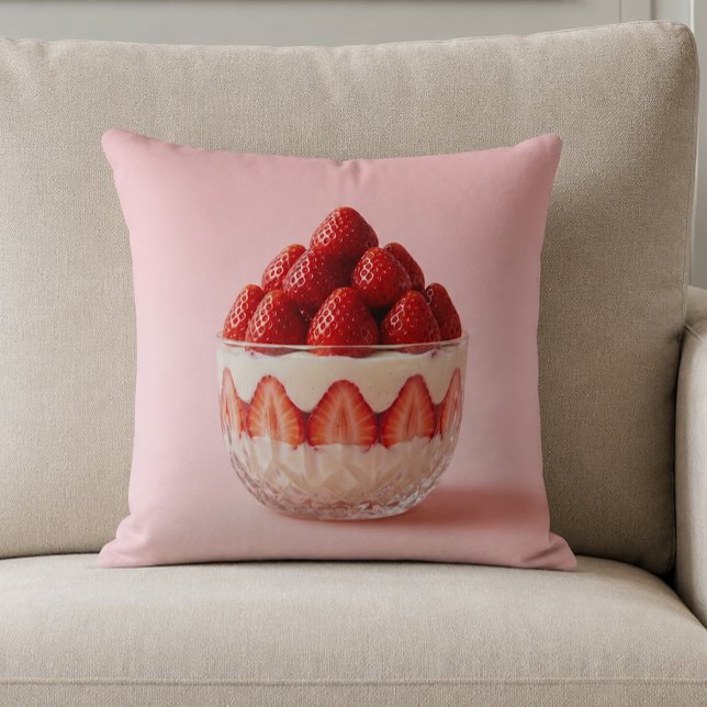 Strawberry Dessert Cushion (Creator Uploaded)