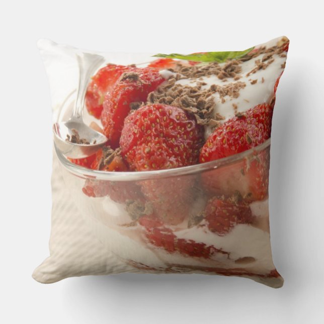 Strawberry Dessert With Fresh Yogurt Cushion (Front)
