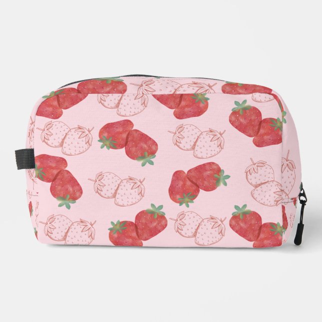 Strawberry Dopp Kit (Front)