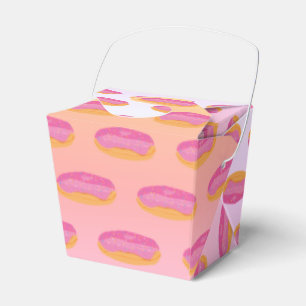 Strawberry Doughnuts Favour Box