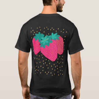Strawberry effortlesli Graphic Tee Basic T-Shirt