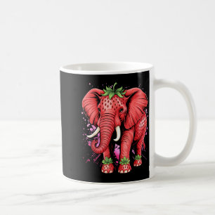 Strawberry Elephant Italian Brain Rot Meme Birthda Coffee Mug