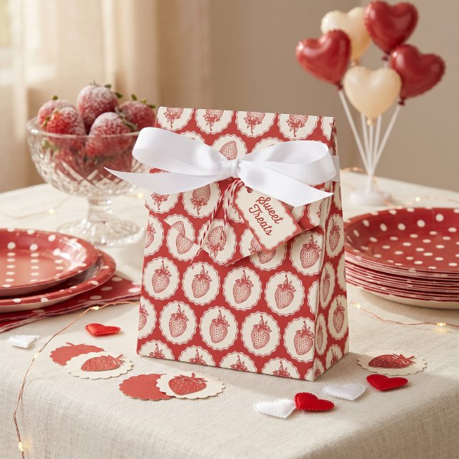 Strawberry Favour Box (Creator Uploaded)