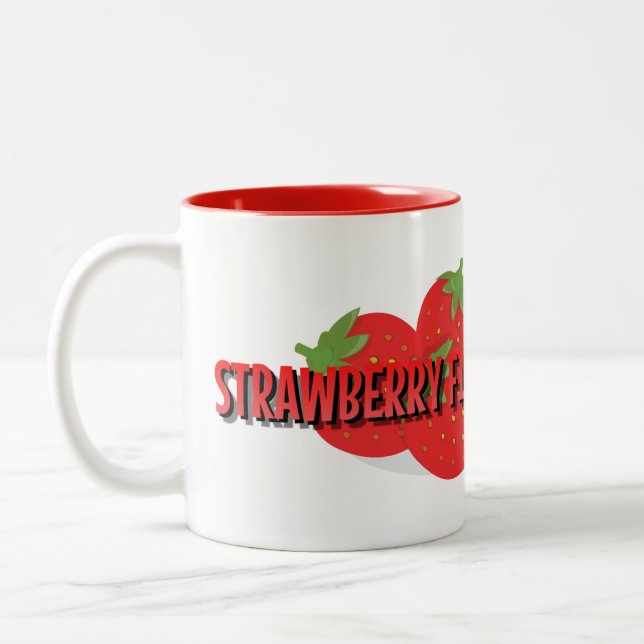 Strawberry Fields Coffee Mug (Left)