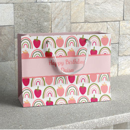 Strawberry Fields Delight 1 Large Gift Bag