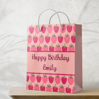 Strawberry Fields Delight Medium Gift Bag
