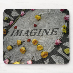 Strawberry Fields in Central Park, NYC Mouse Pad