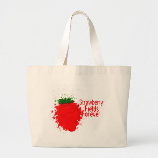 Strawberry Fields Large Tote Bag