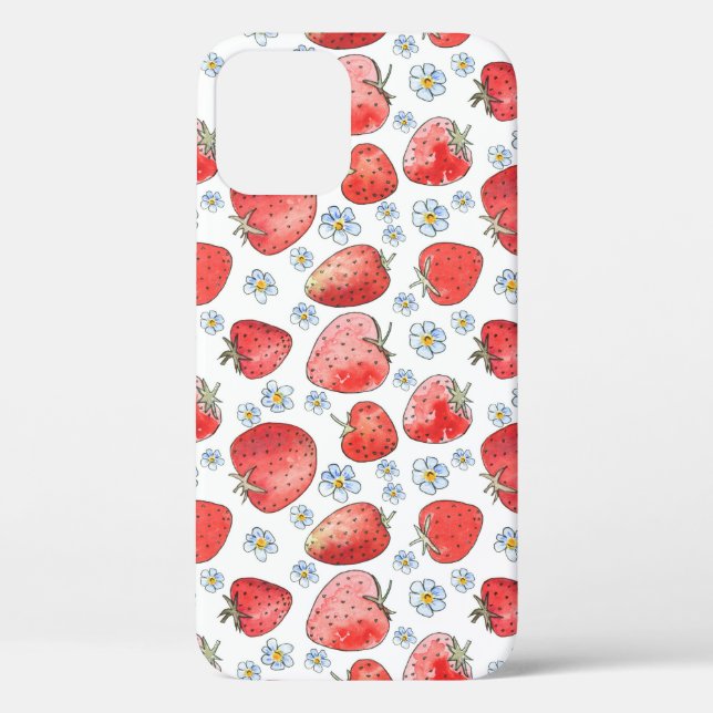 Strawberry Fields: Summer Freshness Case-Mate iPhone Case (Back)