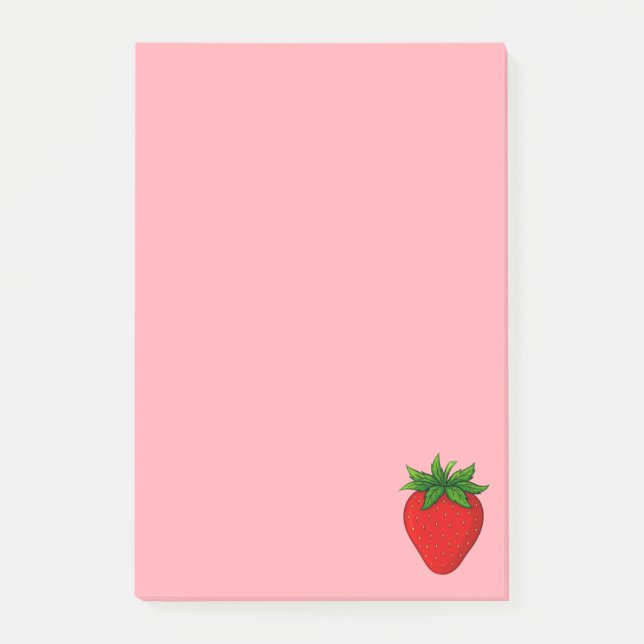 Strawberry - Fruit Collection - Post-it Notes (Front)