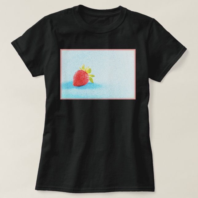 "Strawberry Fruit" Cute Photo. Buy Now T-Shirt (Design Front)