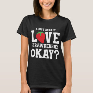 Strawberry Fruit Lover Sweet Berries T-Shirt