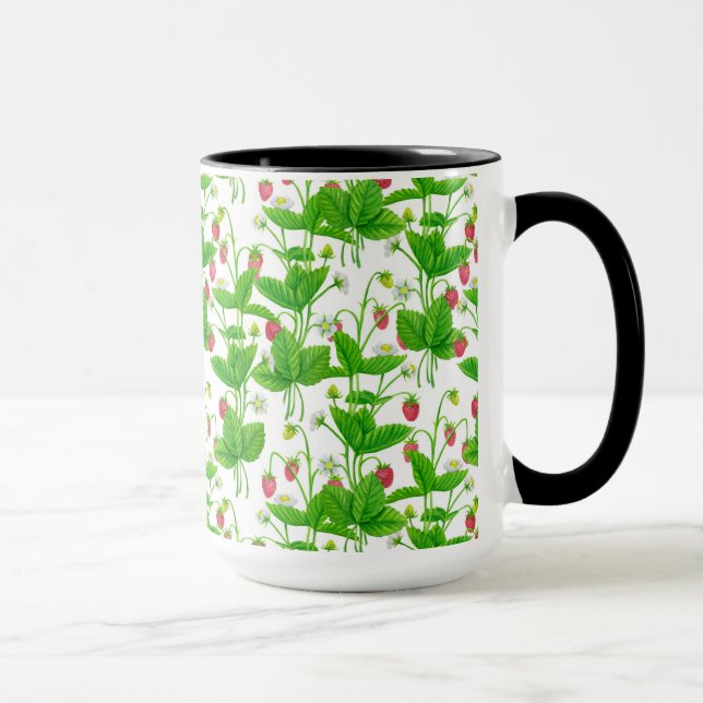 Strawberry garden mug (Right)