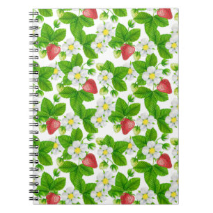 Strawberry garden notebook