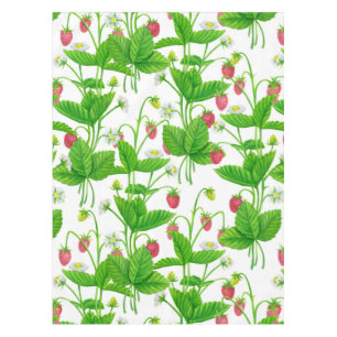 Strawberry garden tablecloth
