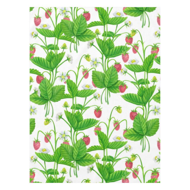 Strawberry garden tablecloth (Front)