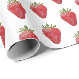 Strawberry gift wrap