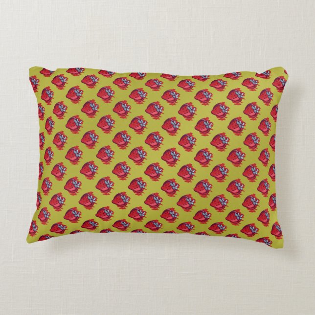 Strawberry Gifts Decorative Cushion (Back)