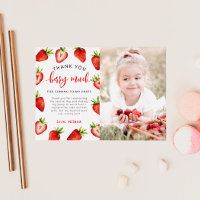 Strawberry Girl Birthday Berry Much Photo