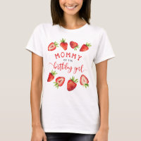 Strawberry Girl Birthday Party Family