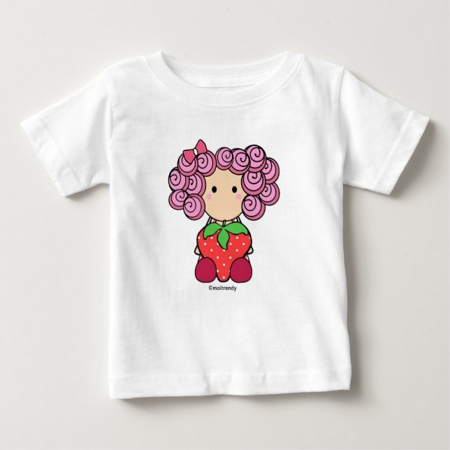 Strawberry Girl Infant Long Sleeve Tee (Front)