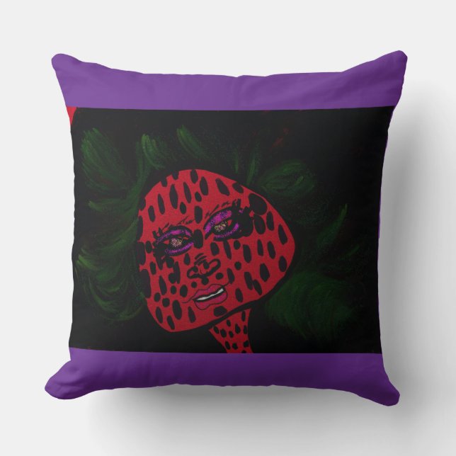 Strawberry Glamour  Cushion (Front)