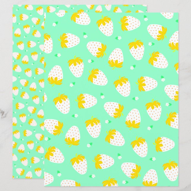 Strawberry Green Yellow (Front/Back)
