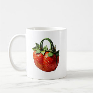 Strawberry Handbag Design – Hyper-Realistic Summer Coffee Mug