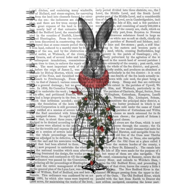 Strawberry Hare Notebook (Front)