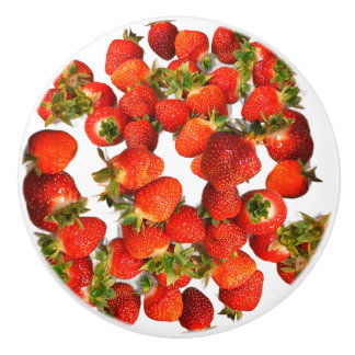 Strawberry harvest ceramic pull