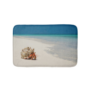 Strawberry Hermit Crab   Coenobita Perlatus Bath Mat