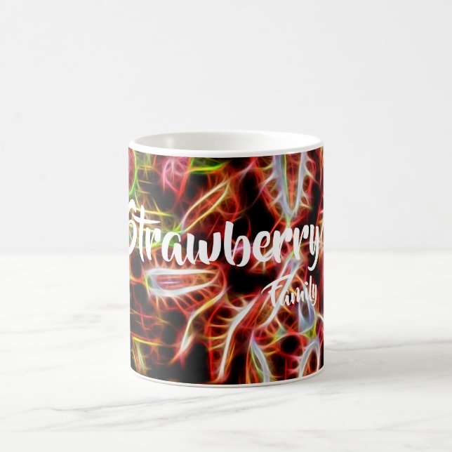 Strawberry house warming gift coffee mug (Center)