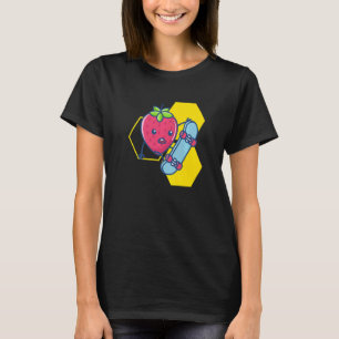 Strawberry I Strawberries Skateboard I Sweet Berri T-Shirt